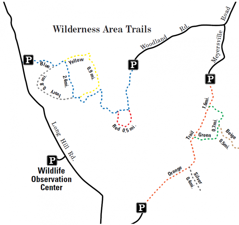 Wilderness Trail Map