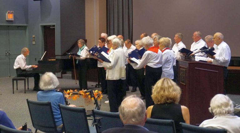 ML Singers at October 2016 MLRA meeting