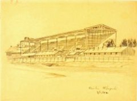 Grandstand. Tanforan Assembly
